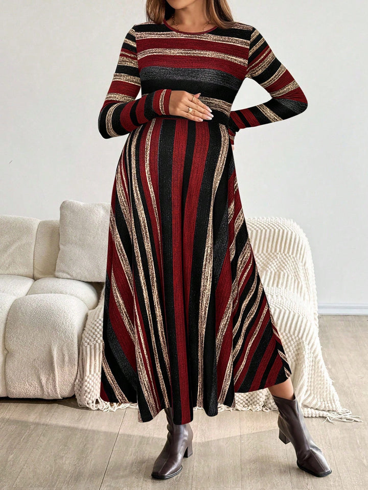 Rochie maxi SHEIN, mix culori