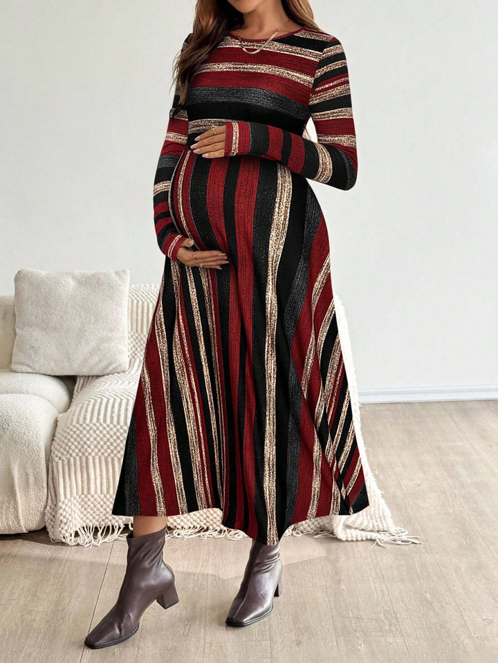 Rochie maxi SHEIN, mix culori