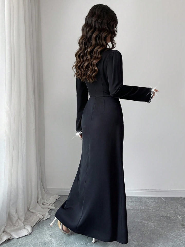 Rochie maxi SHEIN, negru