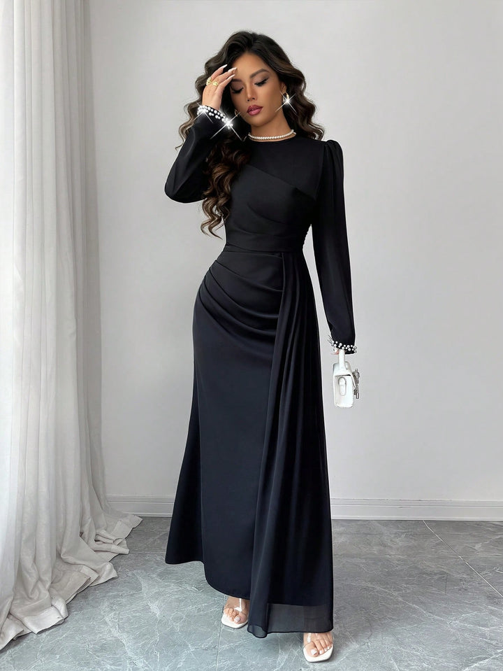 Rochie maxi SHEIN, negru