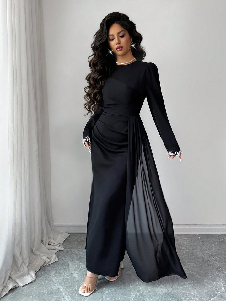 Rochie maxi SHEIN, negru