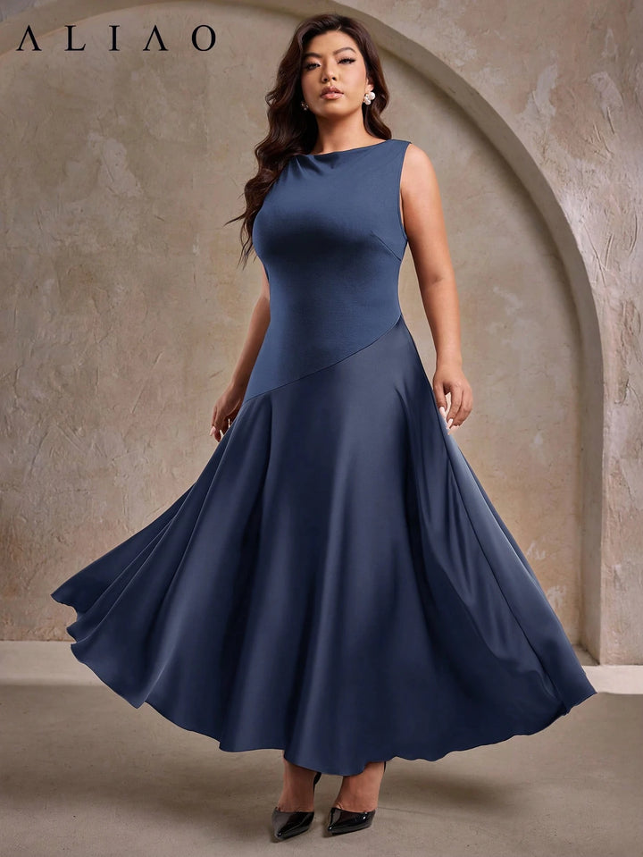 Rochie maxi SHEIN, albastru