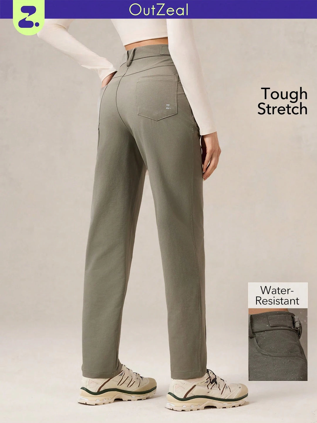Pantaloni SHEIN, kaki