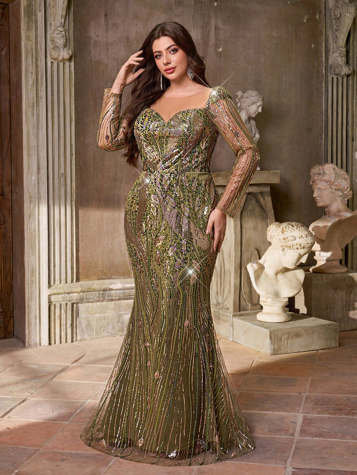 Rochie SHEIN, verde