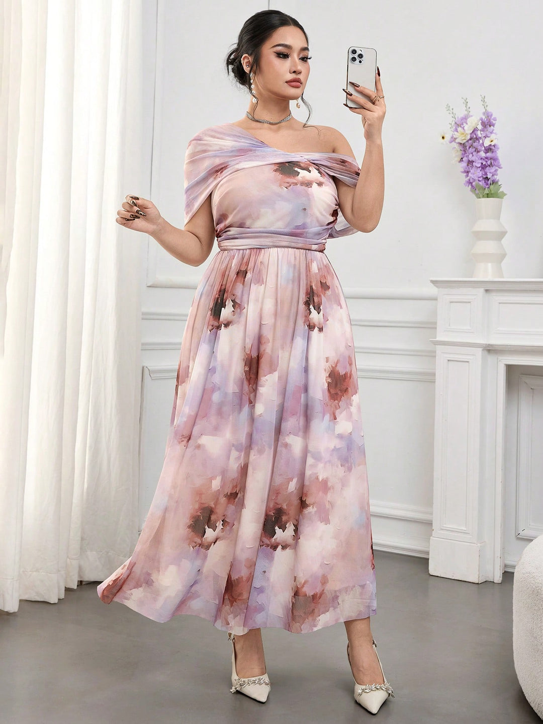 Rochie SHEIN, mix culori