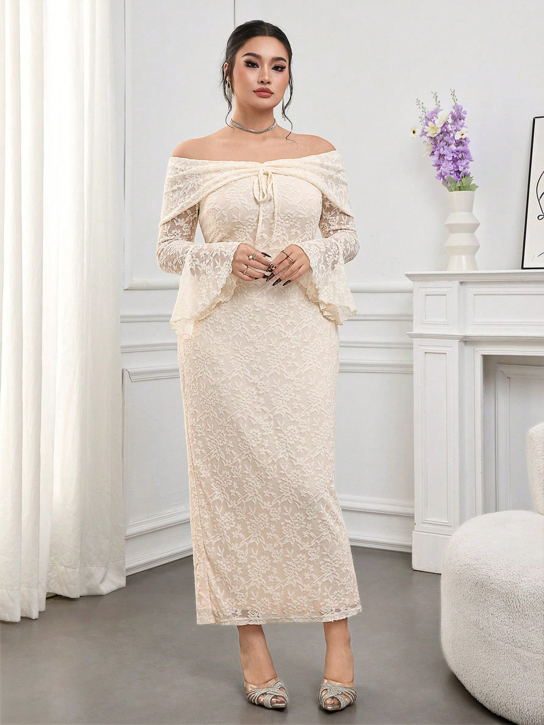 Rochie SHEIN, bej