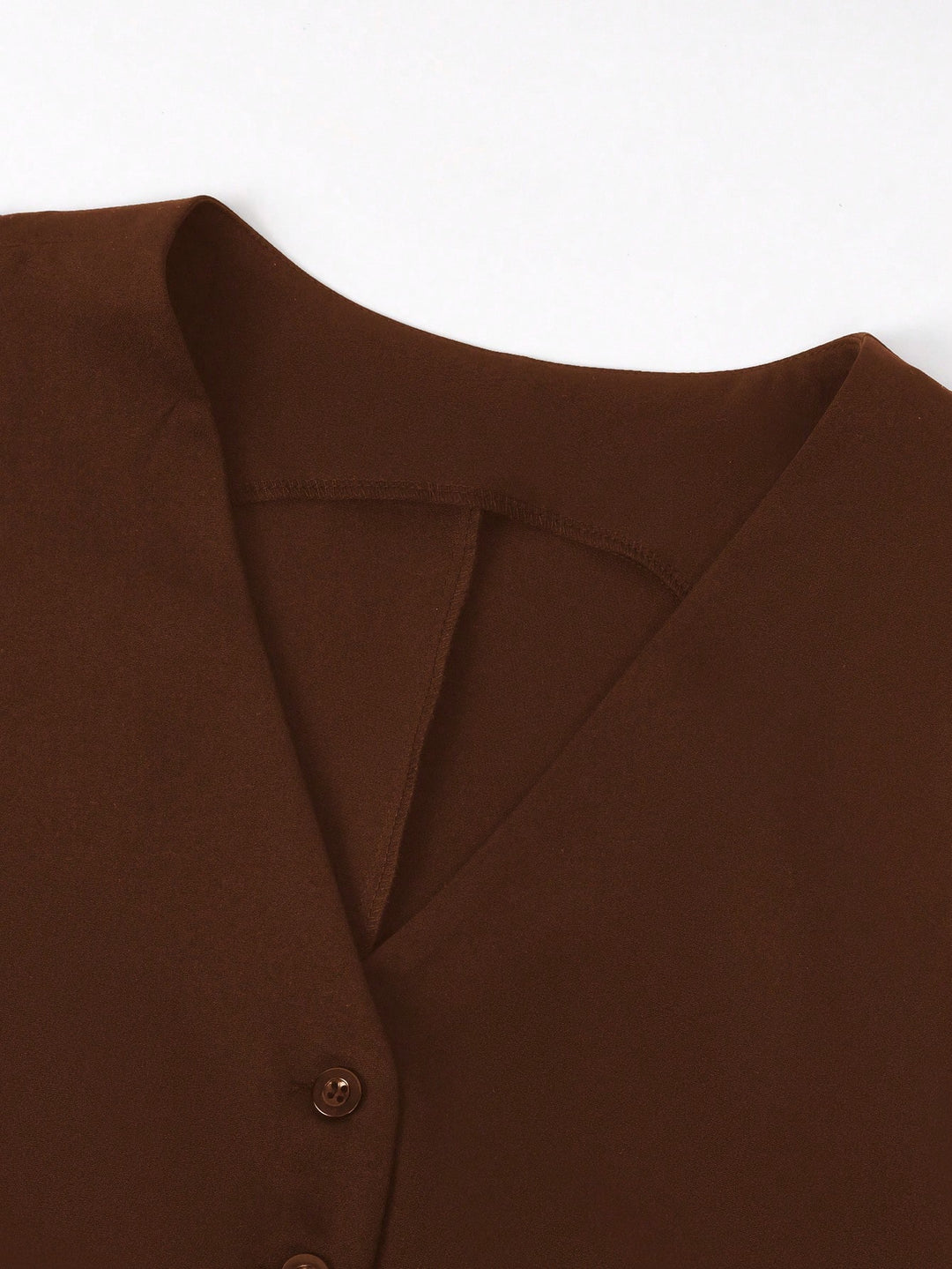 Vestă SHEIN, maro
