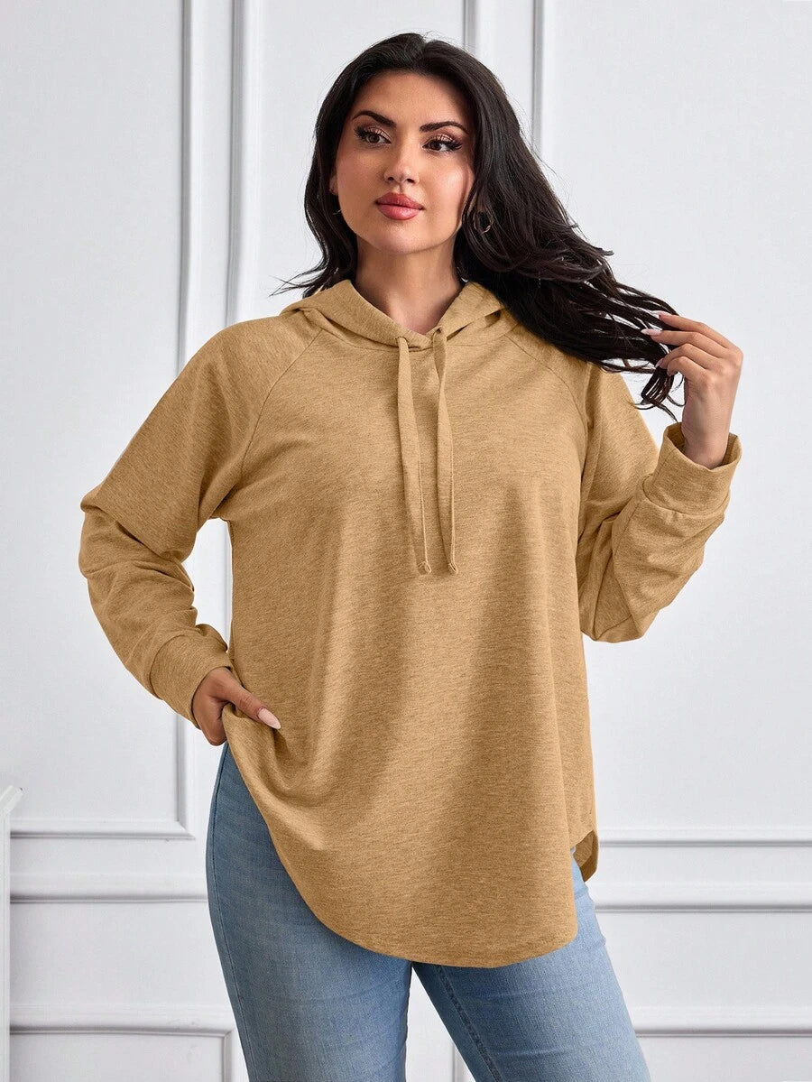 Hanorac SHEIN, maro