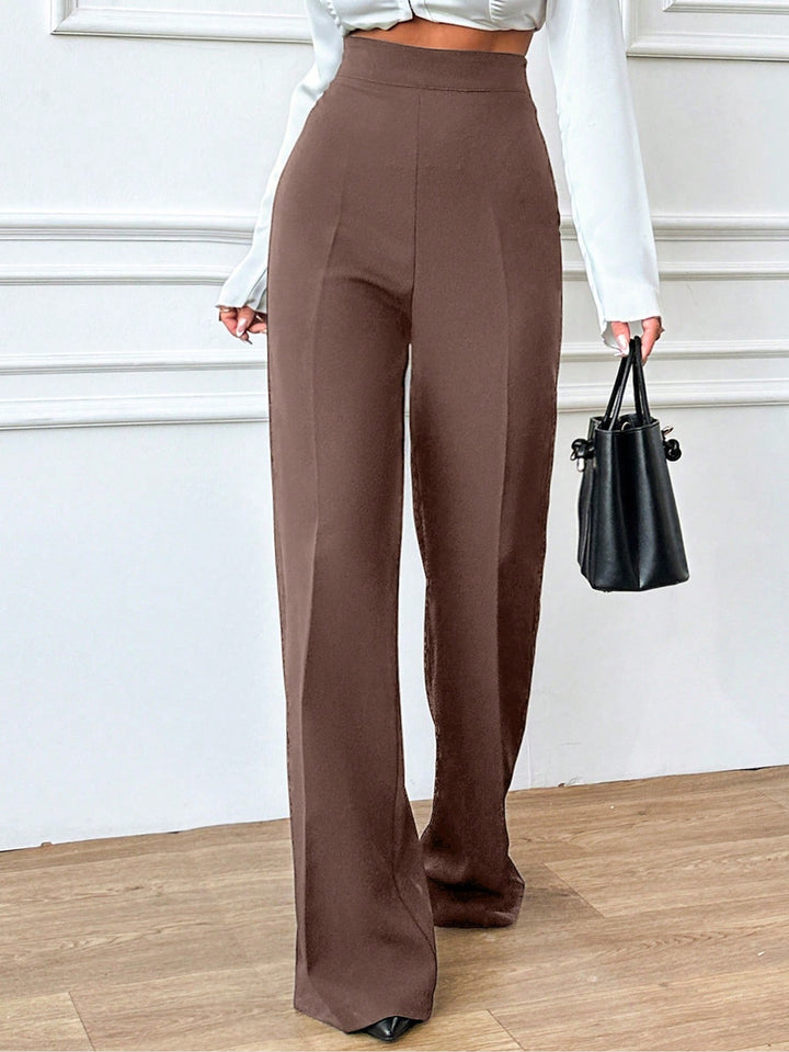 Pantaloni SHEIN, maro