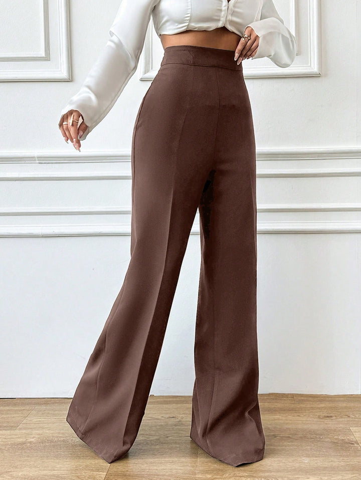 Pantaloni SHEIN, maro