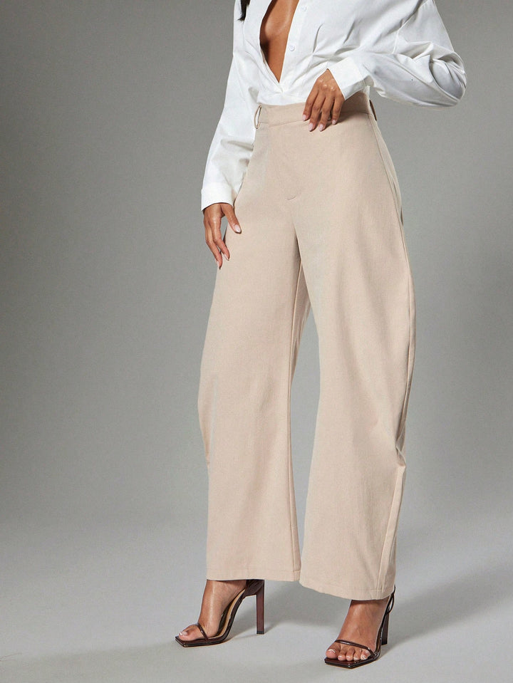 Pantaloni SHEIN, maro