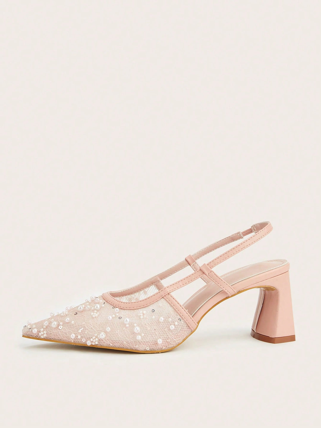 Pantofi cu toc SHEIN, roz