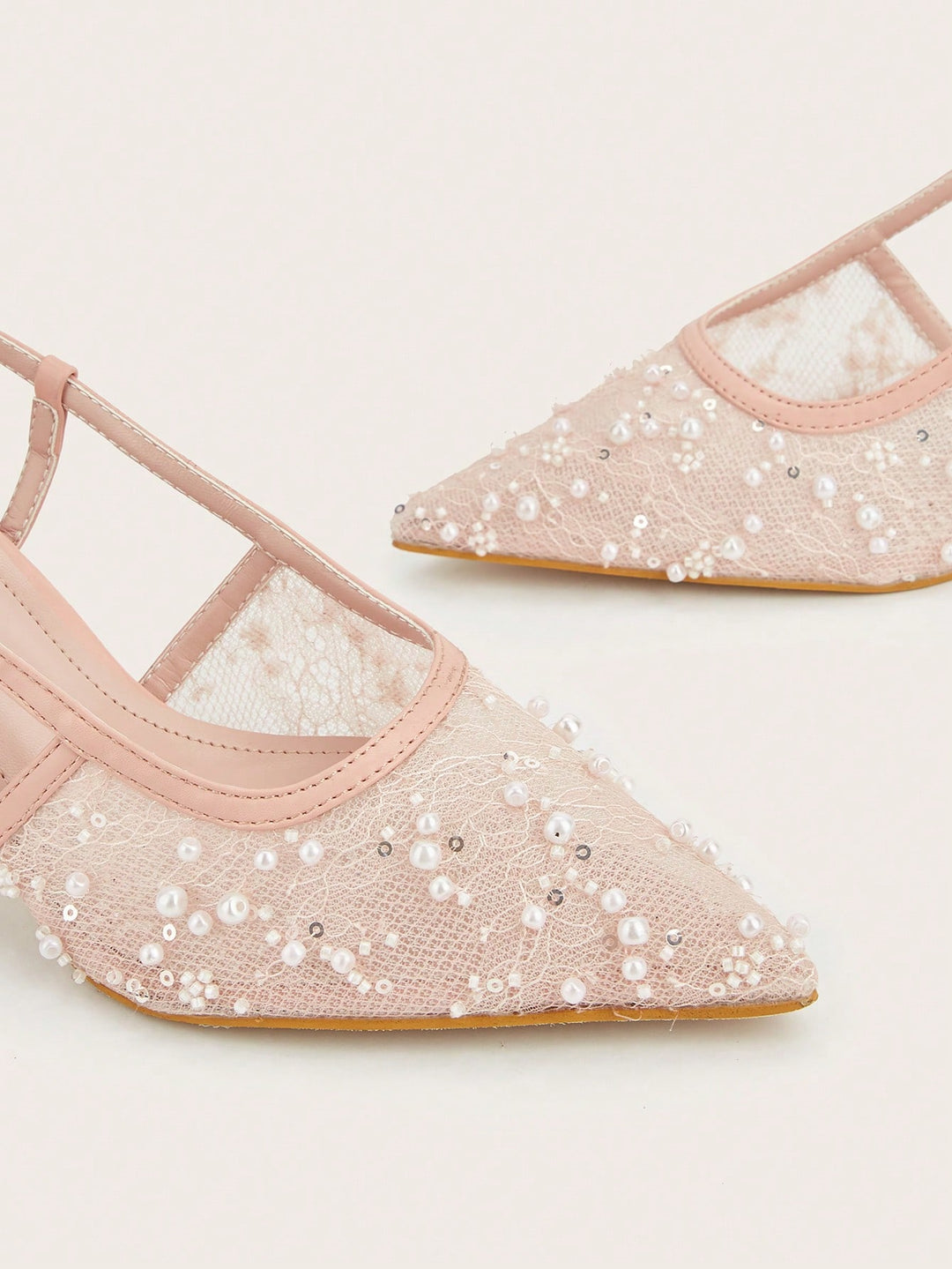 Pantofi cu toc SHEIN, roz