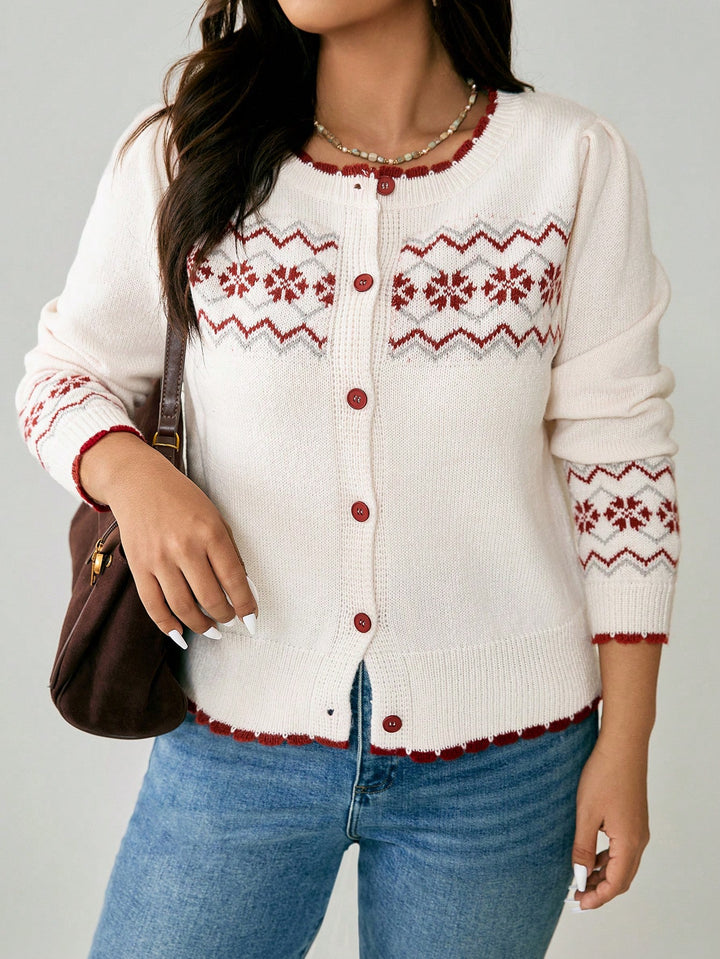 Cardigan SHEIN, crem