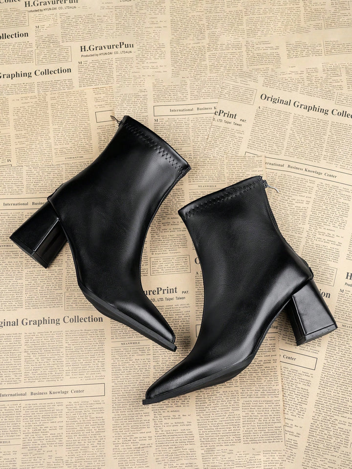 Botine SHEIN, negru