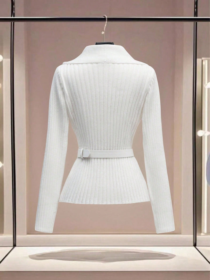 Cardigan SHEIN, alb