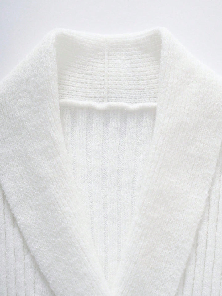 Cardigan SHEIN, alb