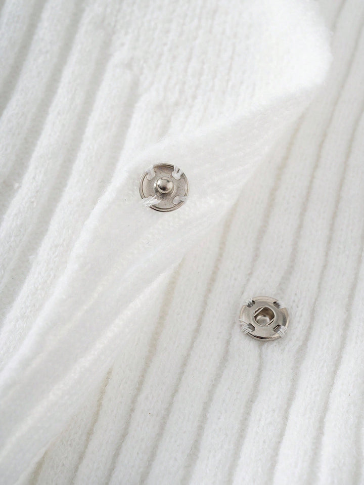 Cardigan SHEIN, alb
