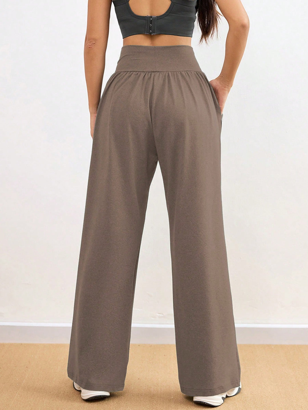 Pantaloni SHEIN, kaki