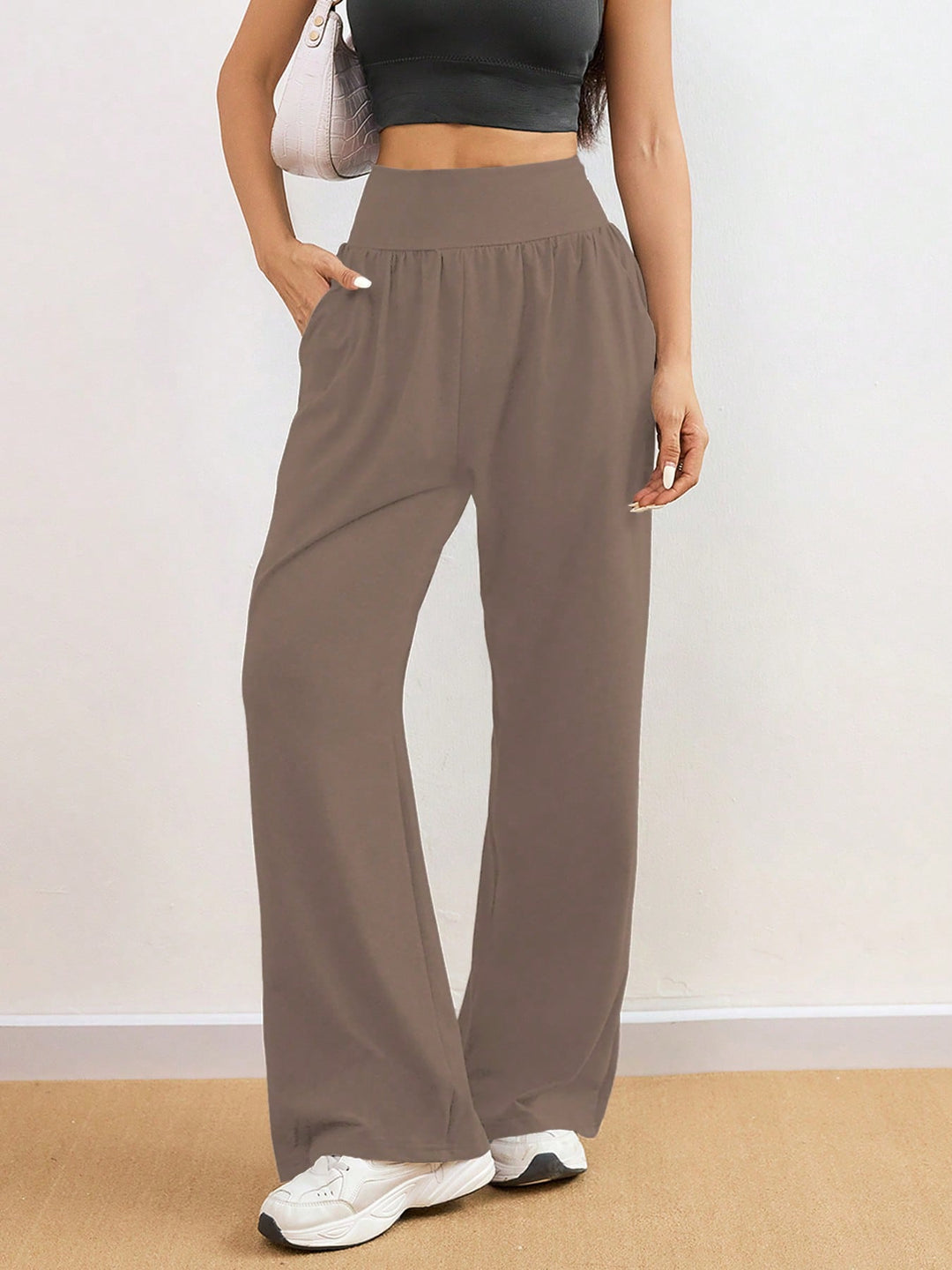 Pantaloni SHEIN, kaki