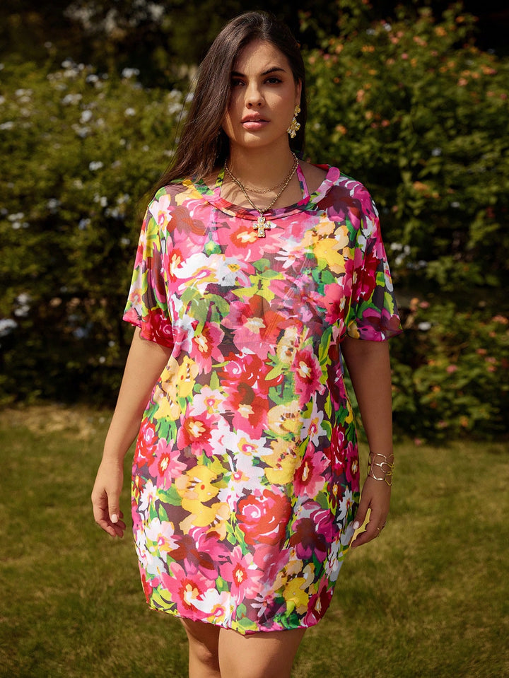 Costum de baie SHEIN, mix culori