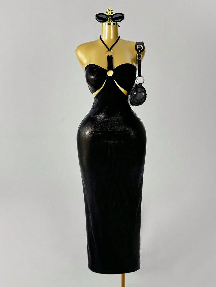 Rochie maxi Shein, negru