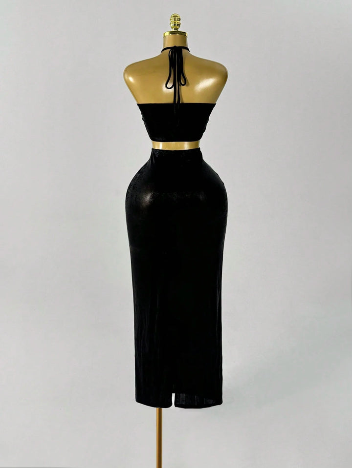 Rochie maxi Shein, negru