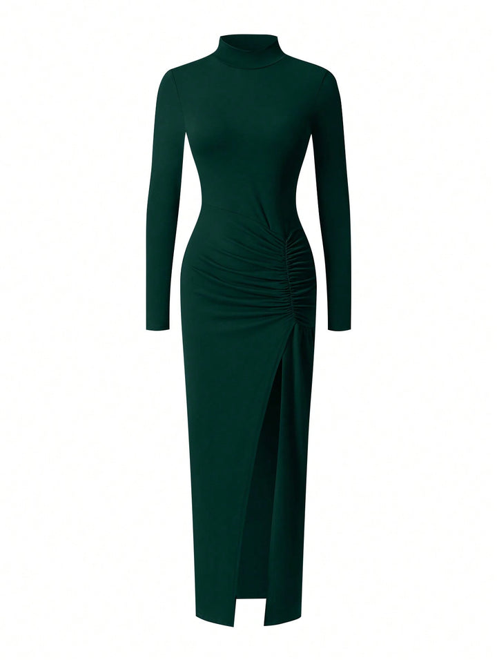 Rochie maxi SHEIN, verde