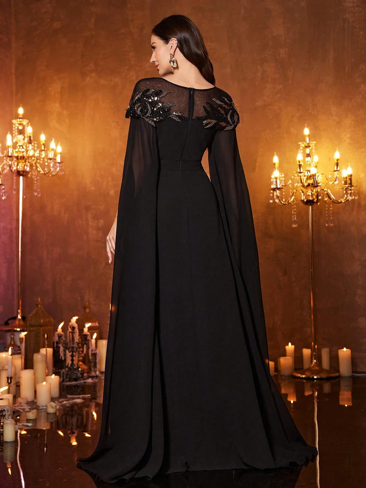 Rochie de ocazie SHEIN, negru