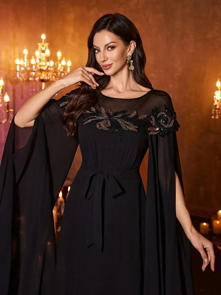 Rochie de ocazie SHEIN, negru