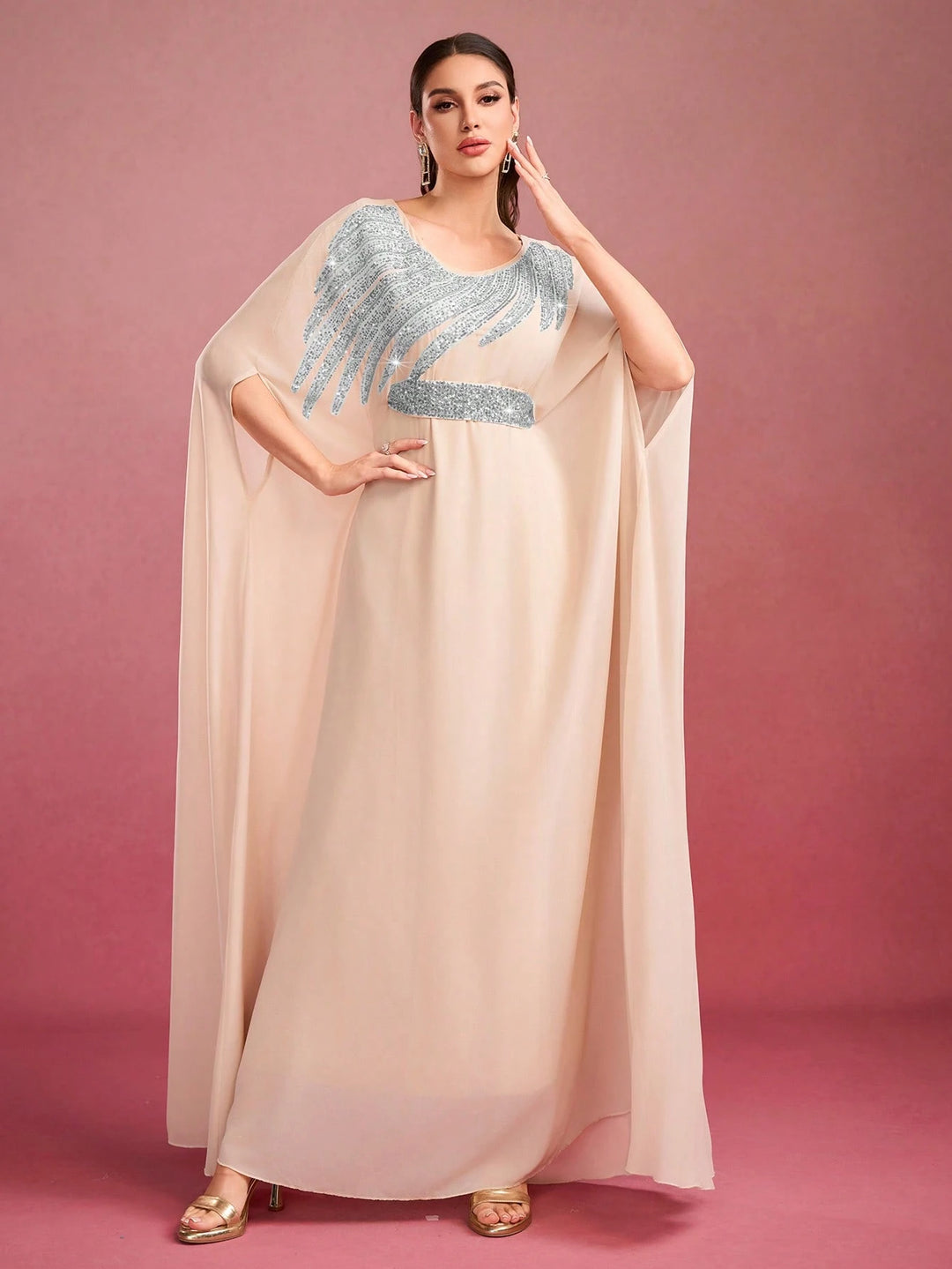 Rochie de ocazie SHEIN, mix culori