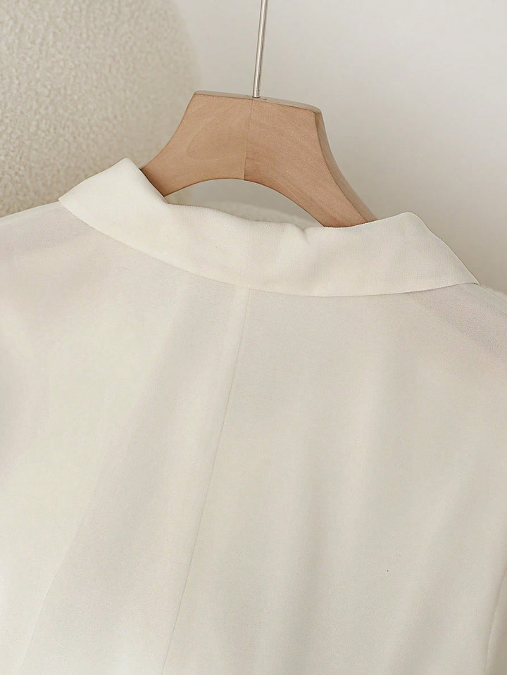 Rochie maxi SHEIN, alb