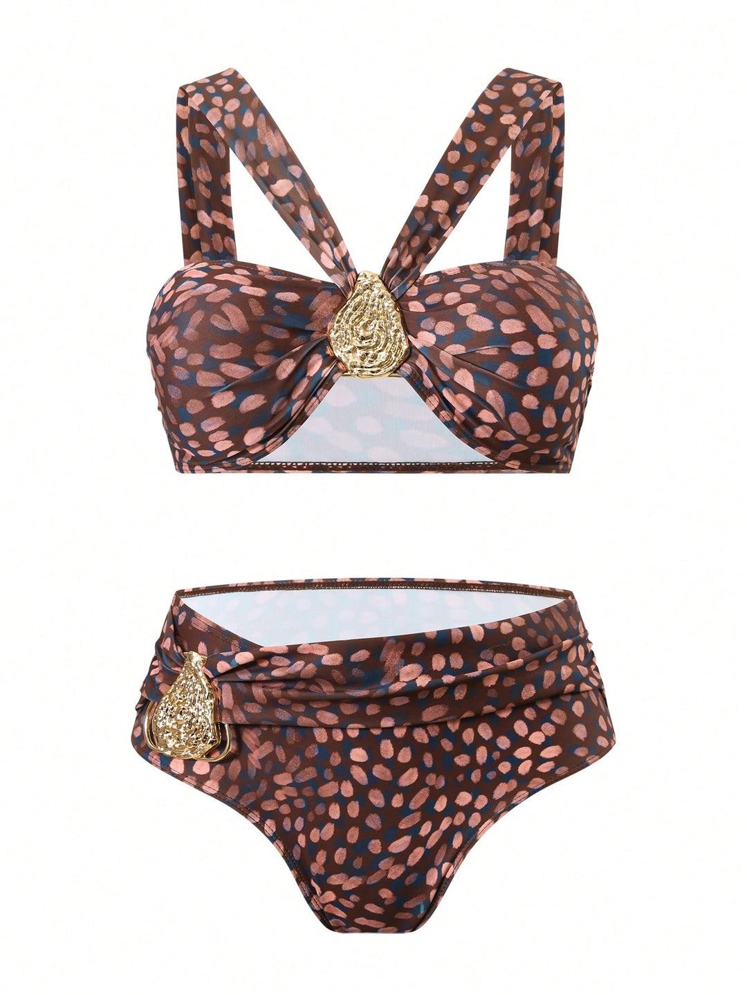Set bikini de baie SHEIN, mix culori