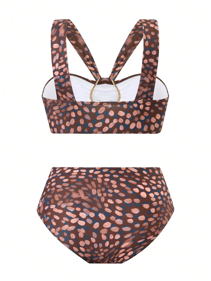 Set bikini de baie SHEIN, mix culori