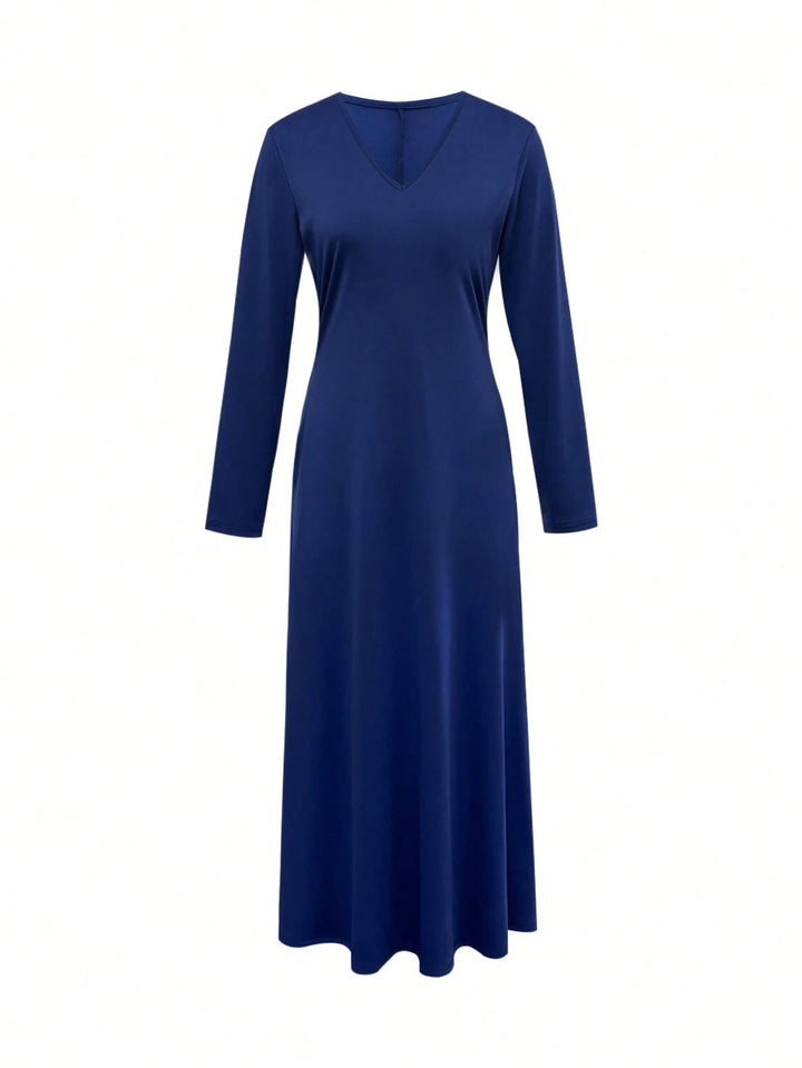 Rochie maxi SHEIN, albastru