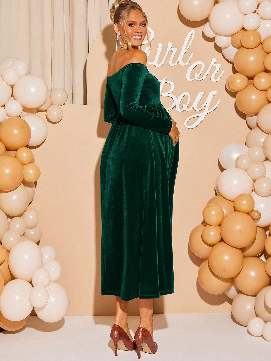 Rochie SHEIN, verde
