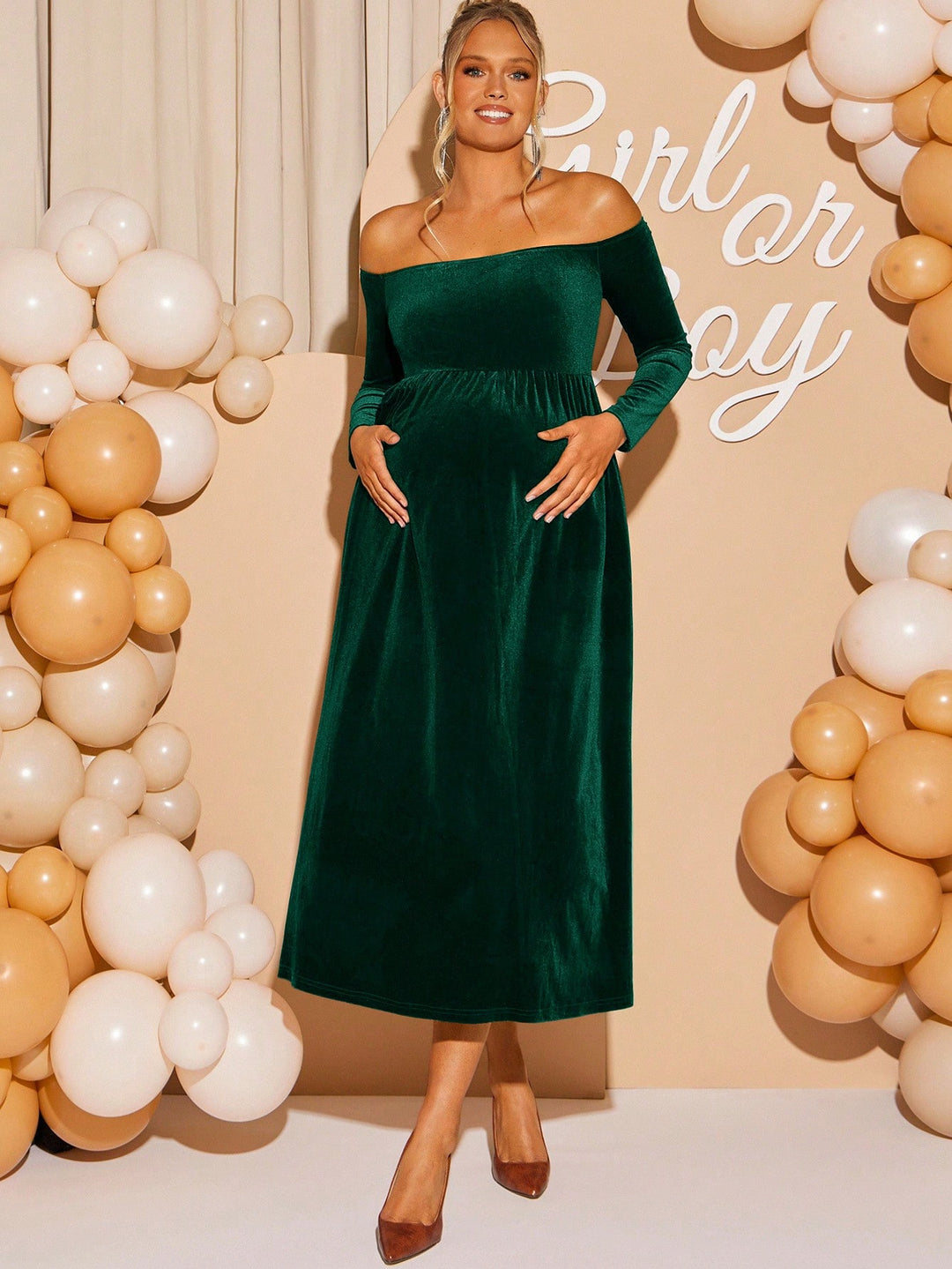 Rochie SHEIN, verde