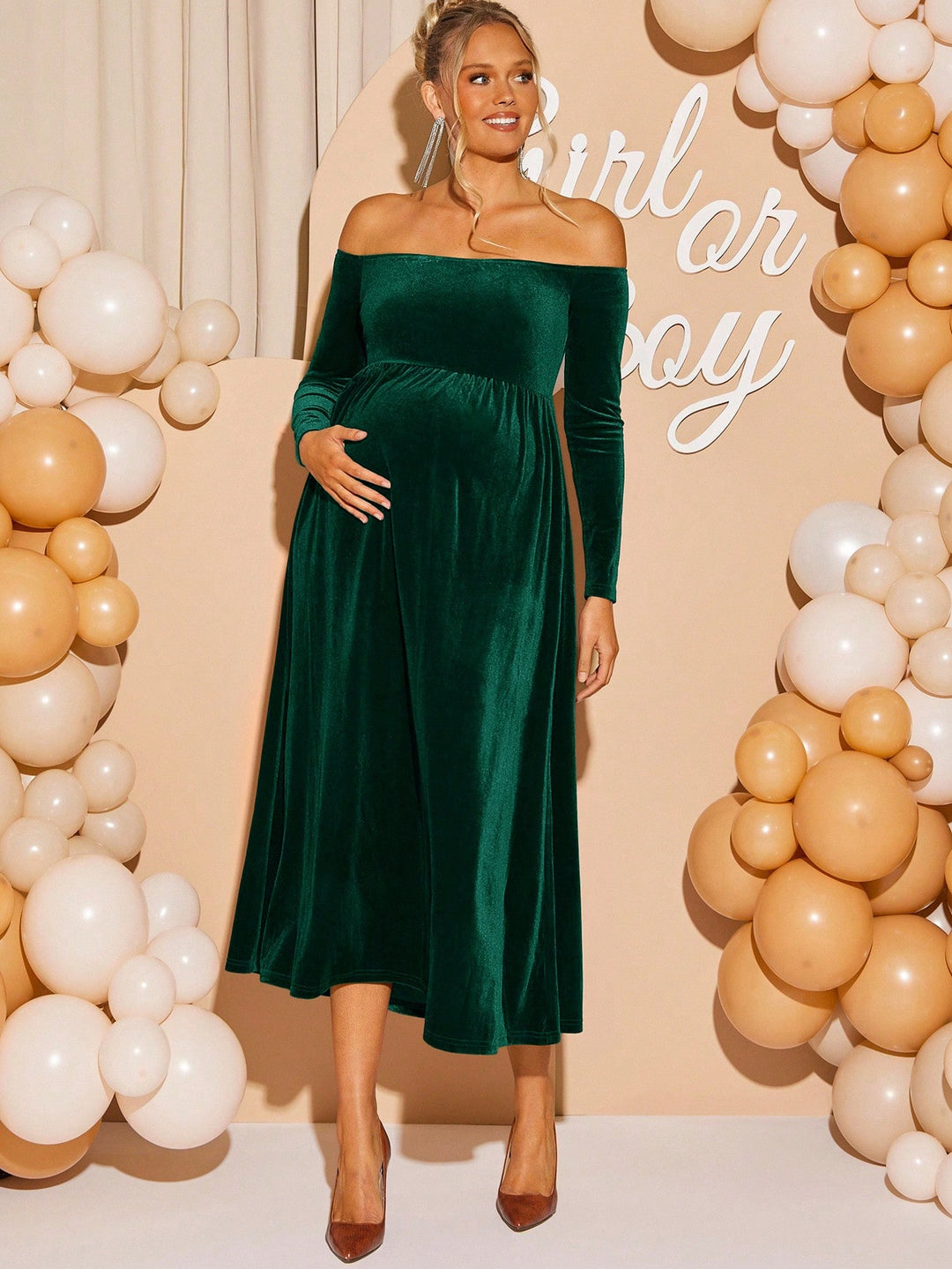 Rochie SHEIN, verde