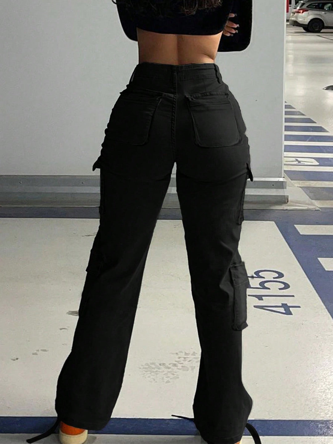 Jeans SHEIN, negru