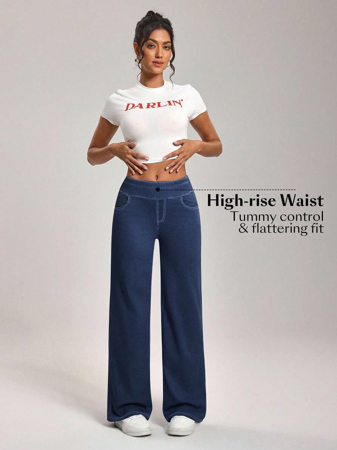 Jeans SHEIN, albastru