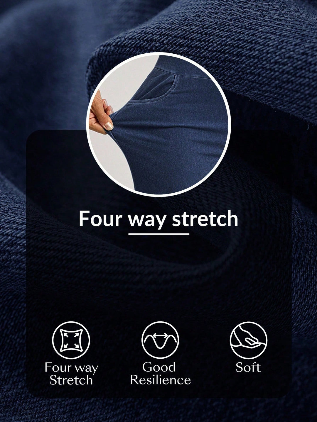 Jeans SHEIN, albastru