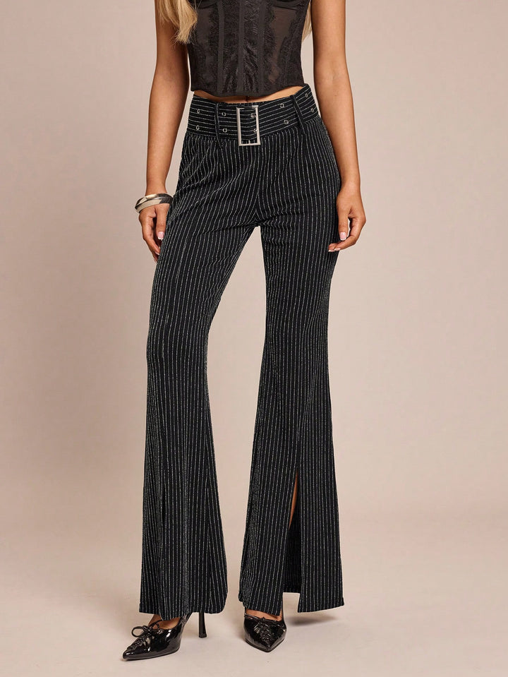 Pantaloni SHEIN, negru