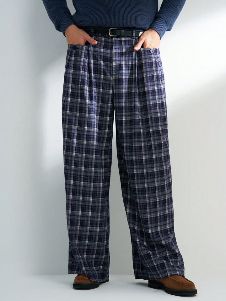 Pantalon SHEIN, albastru