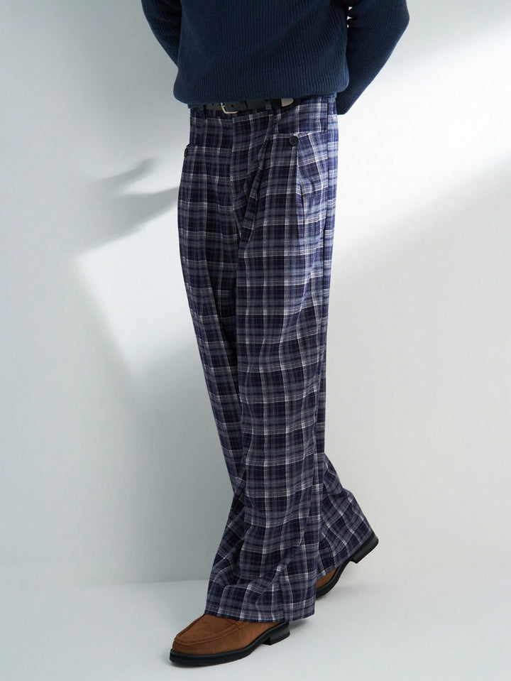 Pantalon SHEIN, albastru