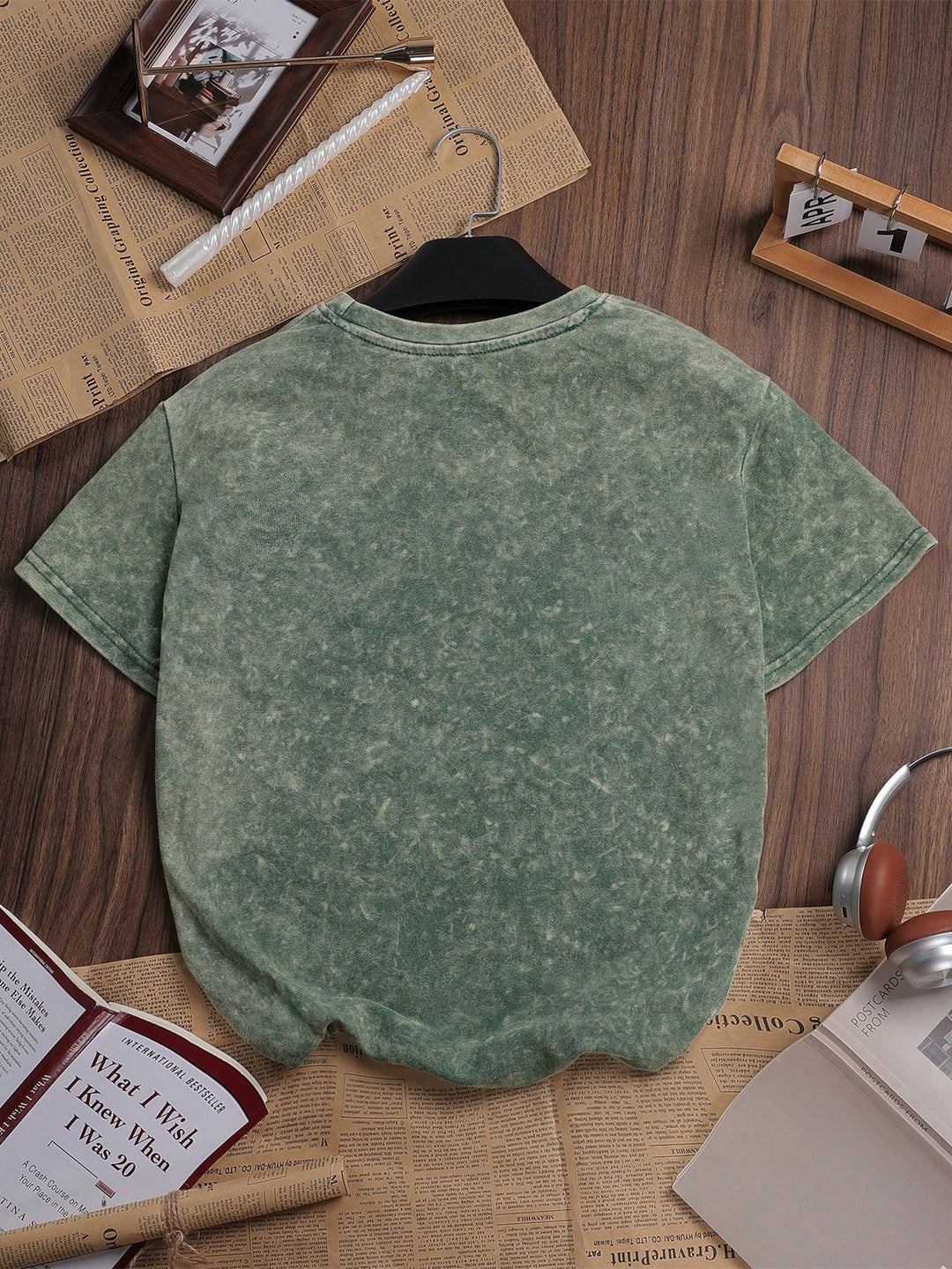 Tricou SHEIN, verde