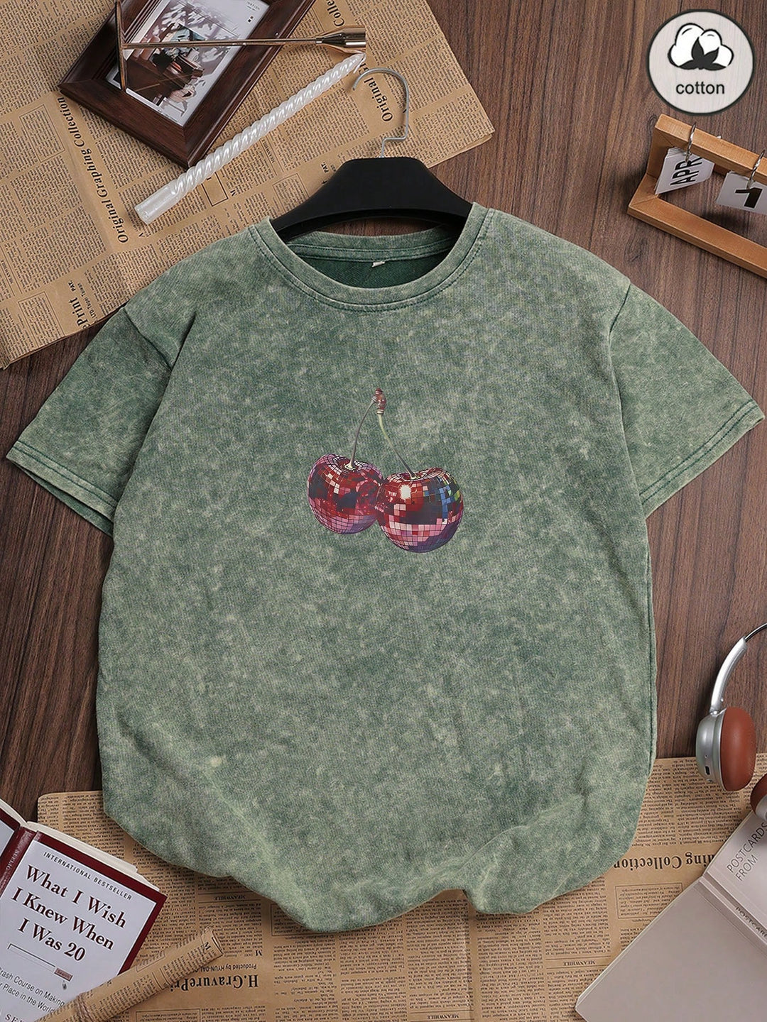 Tricou SHEIN, verde