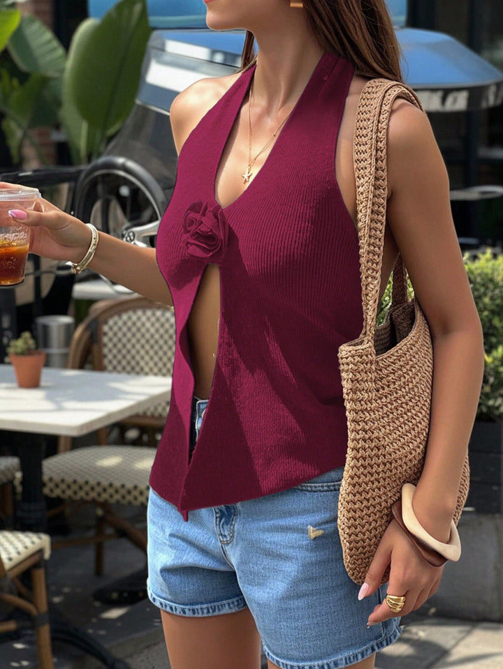Top SHEIN, vișiniu