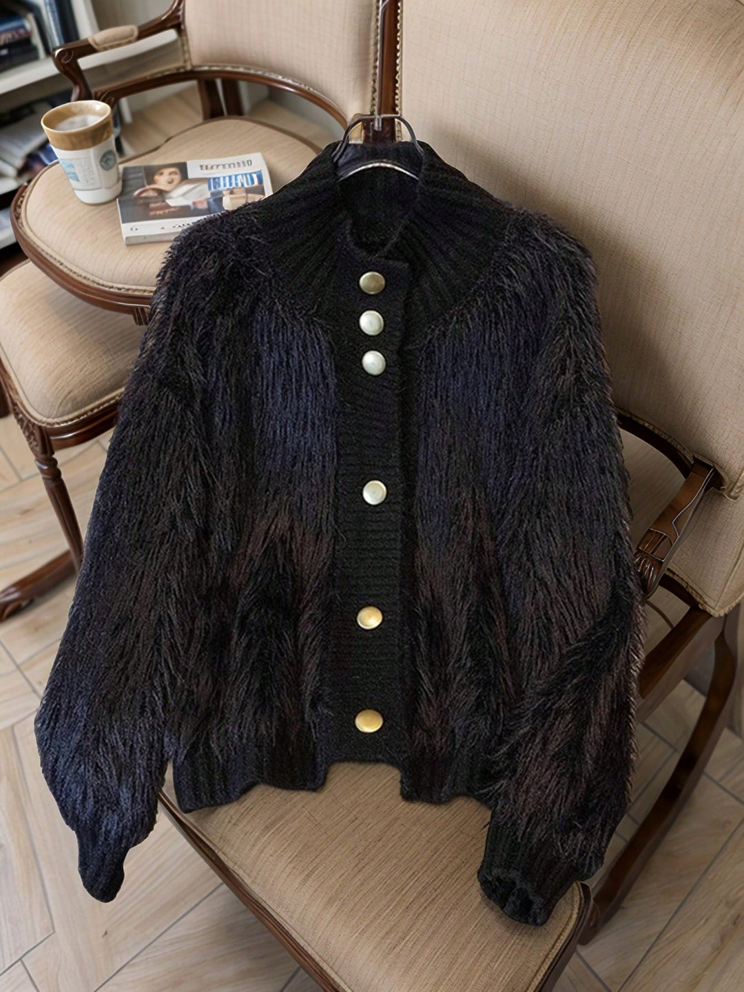 Cardigan SHEIN, negru