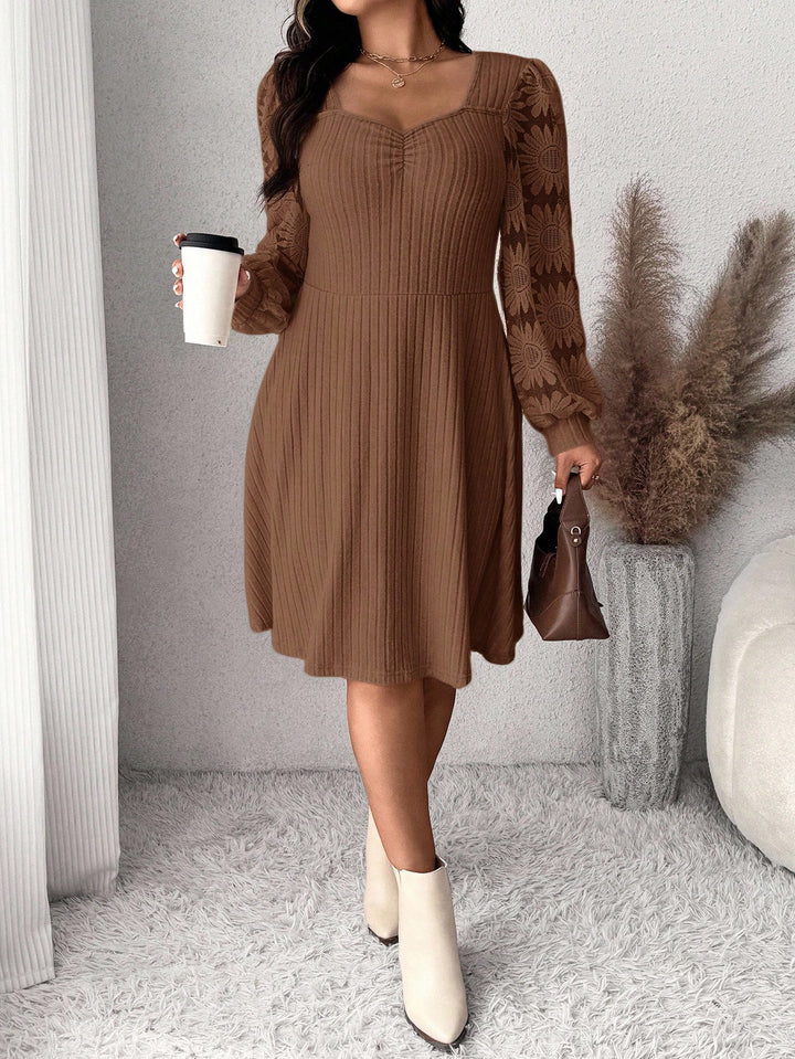 Rochie mini SHEIN, maro