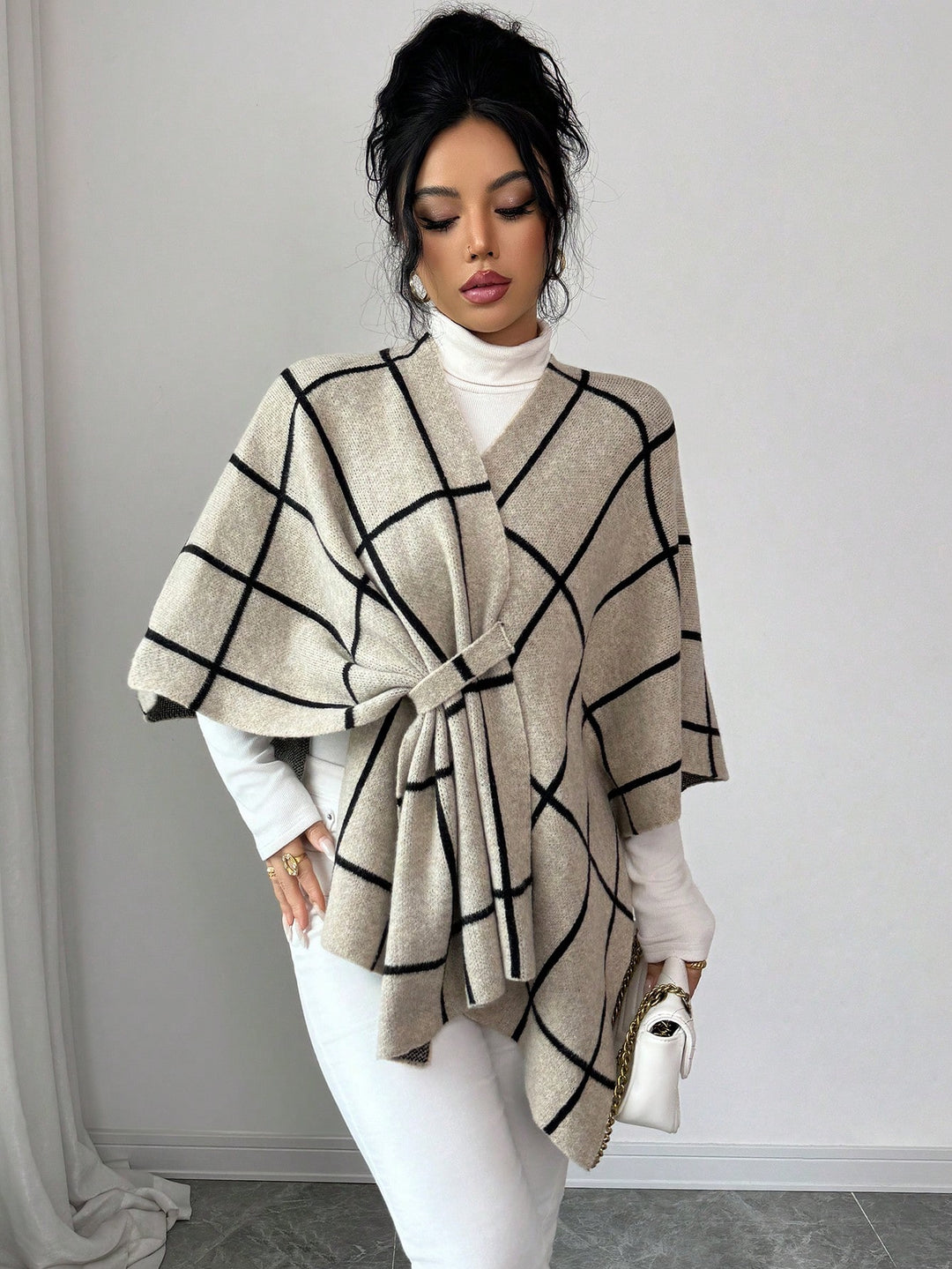 Cardigan SHEIN, kaki